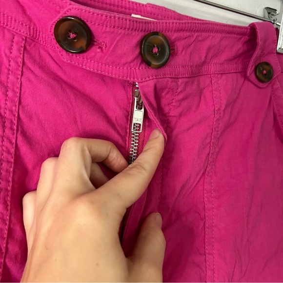 Anthropologie Maeve Classic High Rise Shorts in Pink - Picture 7 of 7